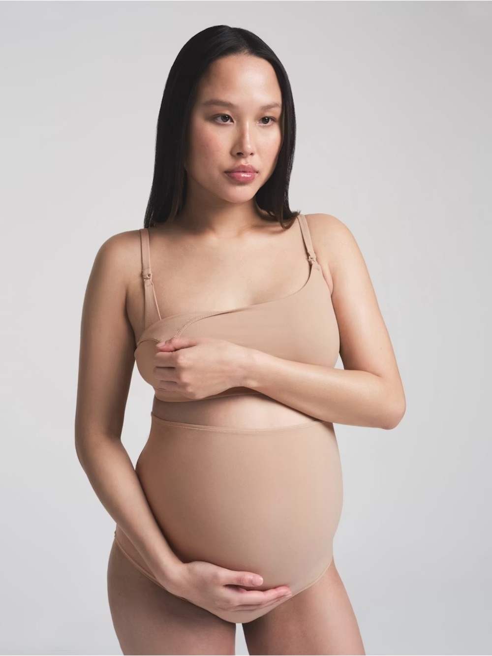 SKIMS Maternity Nursing Scoop Bralette